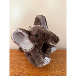 Wild Republic Cuddlekins Baby Elephant Plush Gray Stuffed Animal 7"